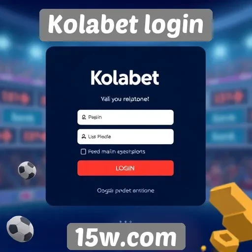 Interface do Kolabet login é intuitiva e acessível